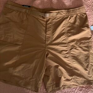 NWT Eddie Bauer Ripstop TECH SHORTS UPF-50+ XXL 21” waist flat flat. 8” inseam